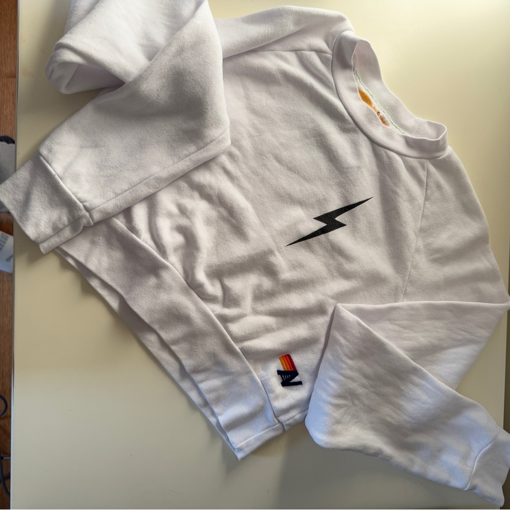 white crewneck